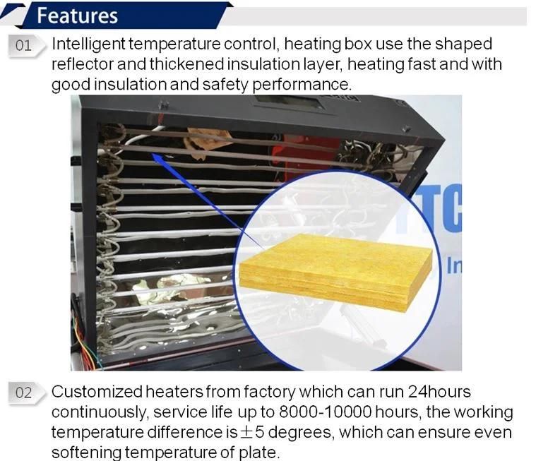 Cheap Semi Automatic Big Thermocol Plate Thermoforming Machine Price