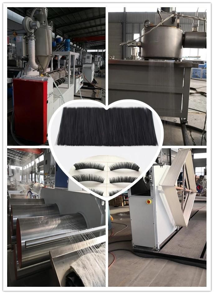 High Performance PBT Pet Soft Bristles Fiber Filaments Machine for Synthetic Eyelash