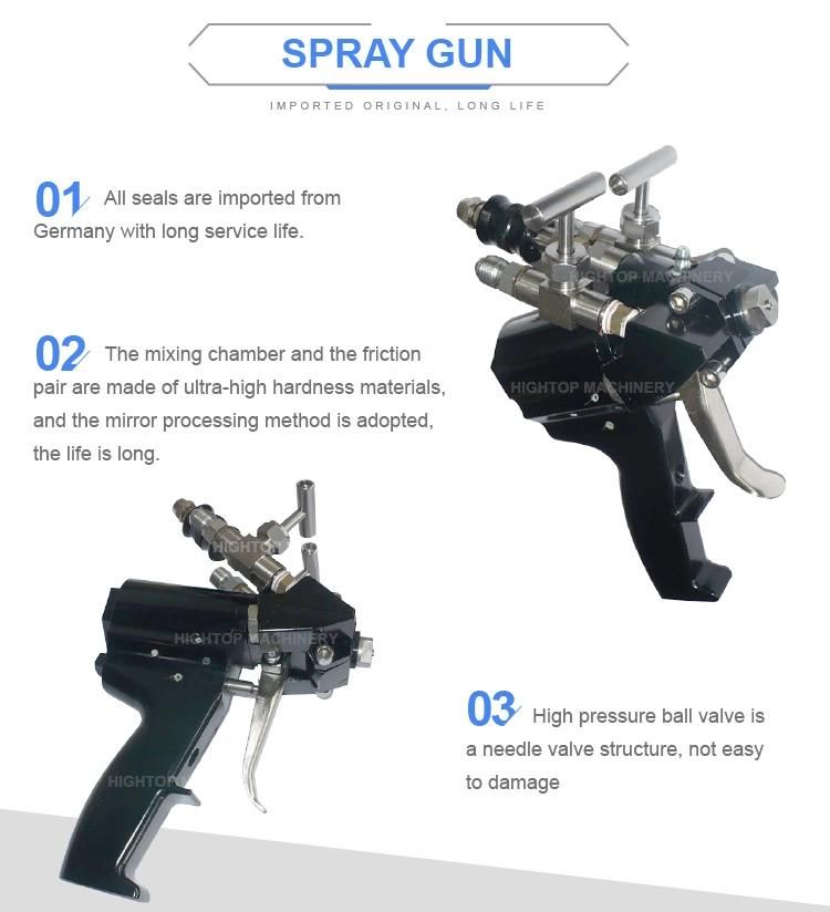 Portable Polyurea Spray Machines Polyurethane Spray Foam Insulation Machine