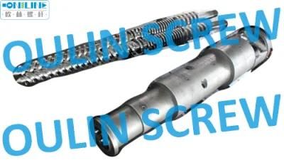Cincinnati Cmt68 Twin Conical Screw and Barrel for PVC Pipe, Sheet, Profiles, Foam, ...
