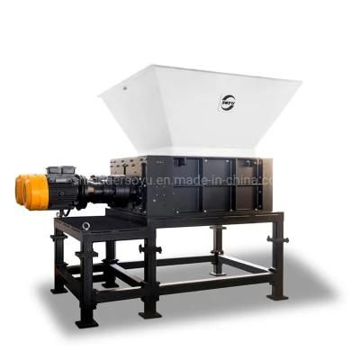 Durable Two Shaft Industrial Shredder Plastic Recycling Machine Shredder