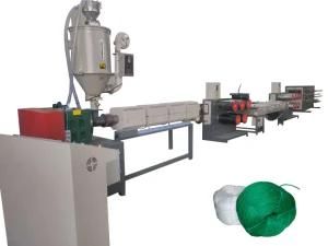 HDPE PP Monofilament Extrusion Line Plastic Rope Yarn Production Line Plastic Extruder ...