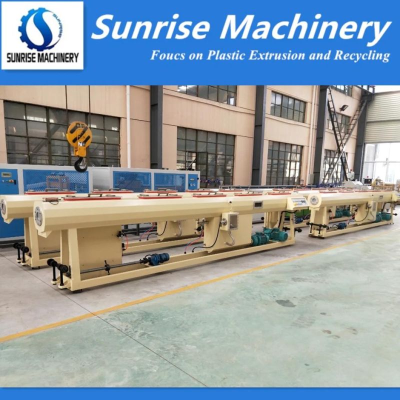 20mm-110mm Plastic HDPE PE Water Pipe Extrusion Production Line