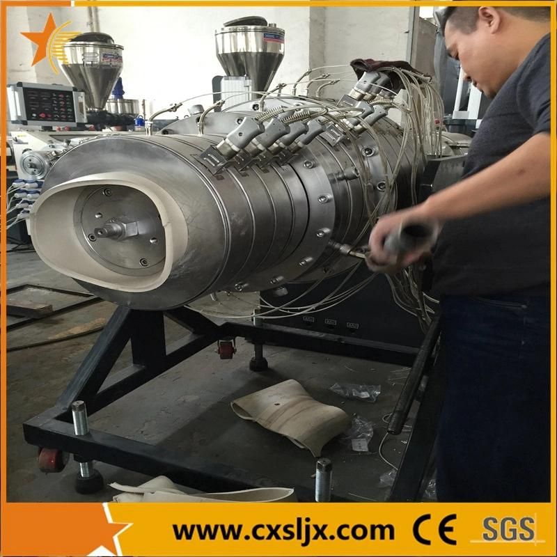 Automatic Water Supply Drainage Plastic PVC Pipe Extrusion Production Line