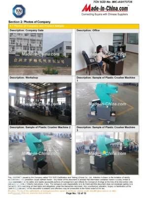 High Quality Powerful Plastic Crusher