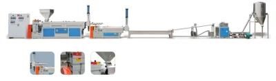 Plastic Bottle Film Recycling Extruder Machinery