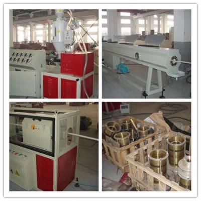 Yatong Customized 16-160mm Plastic Pipe Production Extrusion Line with PLC Control