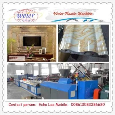 High Automatic PVC Artificial Marble Trim Strip Making Machine From 15 Years Factory