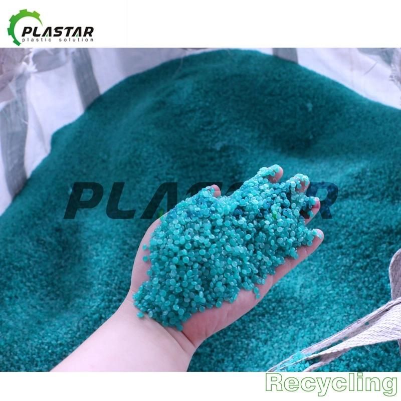 Plastic Recycling Pelletizing Machine/Rigid PP PE ABS PVC Flakes Granulating Line