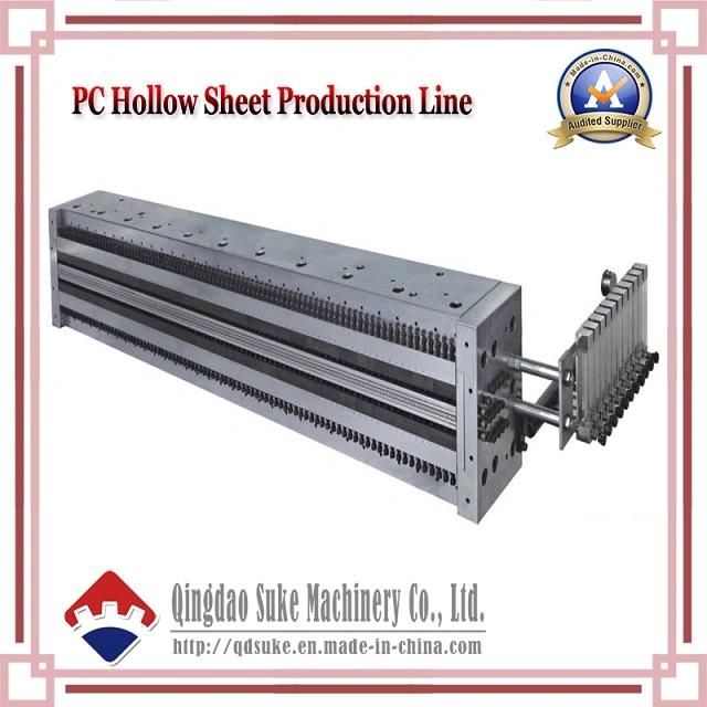 PP PC Hollow Grid Sheet Extrusion Line Machine