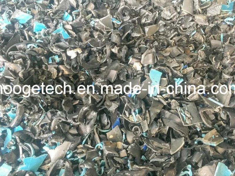 single shaft shredder for waste plastic pipe/lump/drum recycling