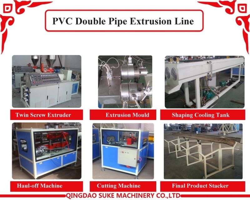 PVC Water Pipe Making Extrusion Machine (SJSZ65X132)