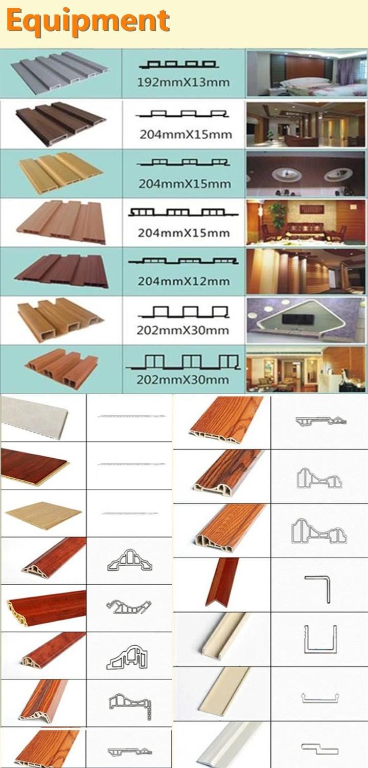 Plastic Ceiling Panel Production Line/ PVC Ceiling Panel Extrusion Line/Plastic Ceiling Tiles Making Machine