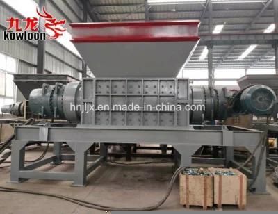 Ten Tons Per Hour Double Shaft Shredder Cardboard Crusher