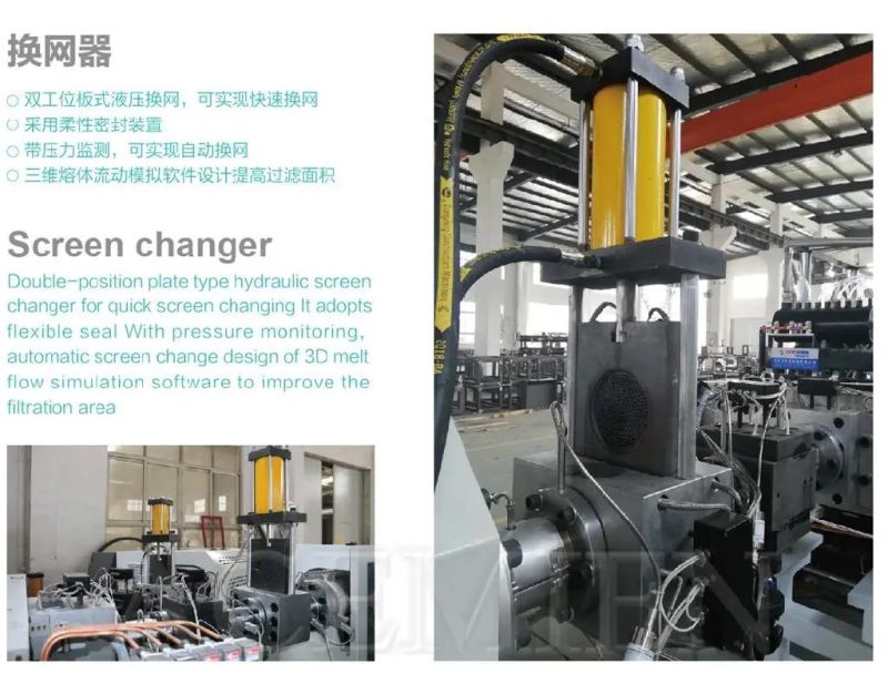 High Efficiency Recycle PP Hollow Construction Formwork Extrusion Machine