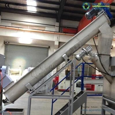 PE/PP Scrap Waste Plastic Recycling Washing and Granule Making Machine