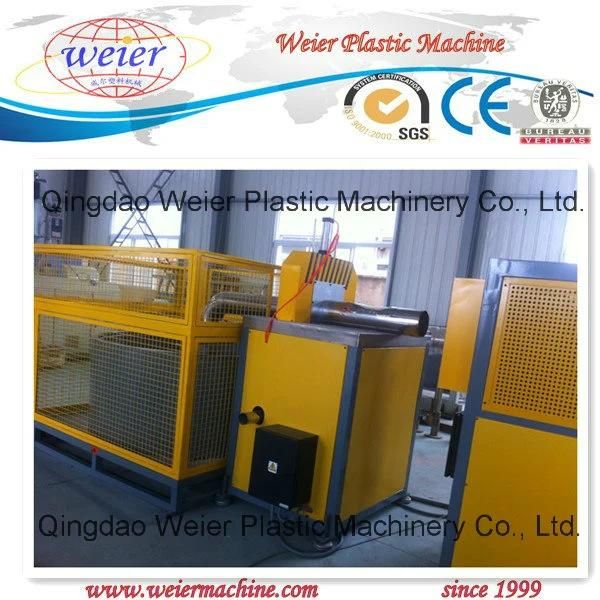 PP PE Spiral Protective Sheath Tube Machinery PE Spiral Wrapping Band Production Line Spiral Protective Pipe Machine