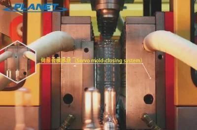 3L-10L Automatic Stretch Pet Bottle Blow Molding Machine Plastic Preform Blowing Factory ...