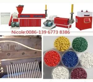 Plastic PE PP Waster Material Pelletizing Recycling Machine