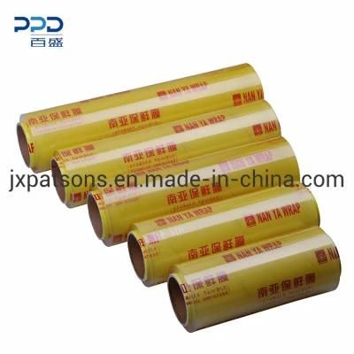 Low Price Automatic Cling Film Cutting Rewinding Machine