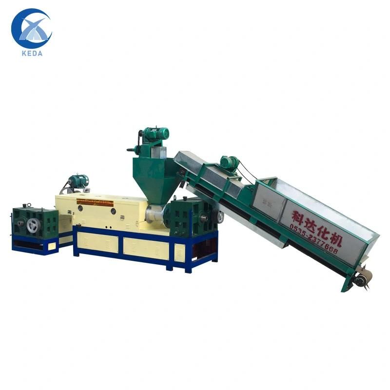 Waste Plastic PP PE LDPE HDPE BOPP Film Woven Bags Agglomerator Compact Bottle Flakes/Scraps Recycling Water Ring Cutter/Noodle Type/Under Water Granulator