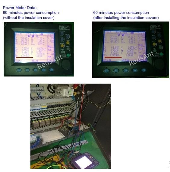 Removable and Reusable Heat Saving Blanket on Plastic Injection Machines