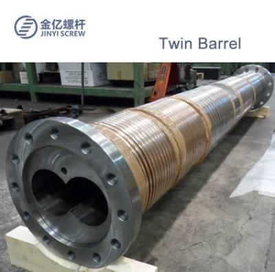 Conical Twin Screw Barrels Cylinder 86mm 92mm 106mm High Output