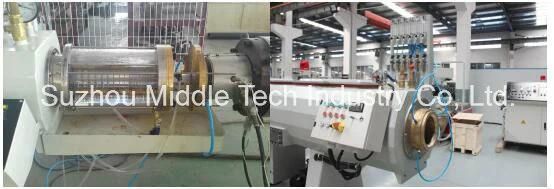 Extruding Equipment for Plastic HDPE/PE/PPR Electrical Conduit/Water Pipe