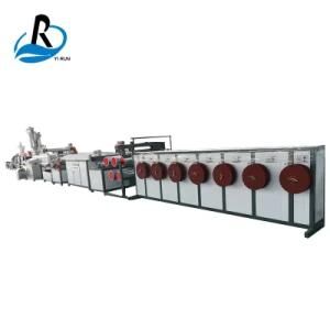 Split Film Plastic Extruder Baler Twine Rope Making Machine for Price Sj-80