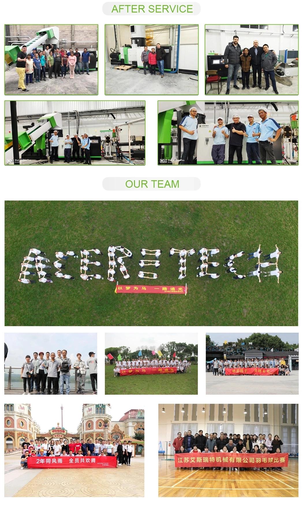 Aceretech CE Standard Recycling Washing Line for Agricultural Film