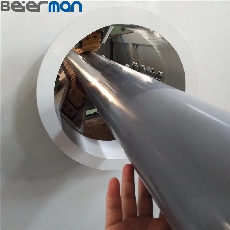 Beierman High Quality 140mm 168mm 180mm PVC Casing Tube Sjsz65/132 Double Screw Extrusion Line 200-250kg Capacity Siemens Motor PLC Control