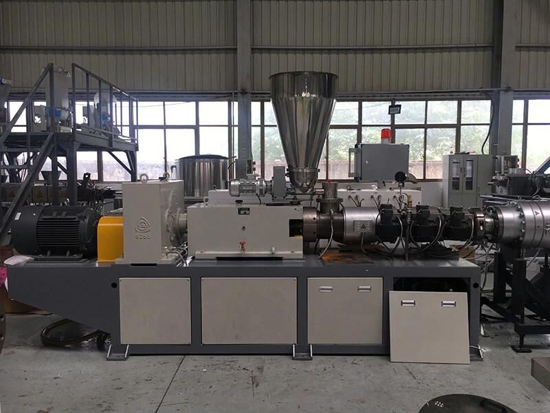 PVC PP HDPE Mpp PE PPR UPVC Plastic Corrugated Composite Pipe WPC Profile Extruder Extrusion Making Machine Production Line with Single Double Multi Screw