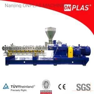 Twin Screw CaCO3 Filler Masterbatch Pelletizing Extruder Machine