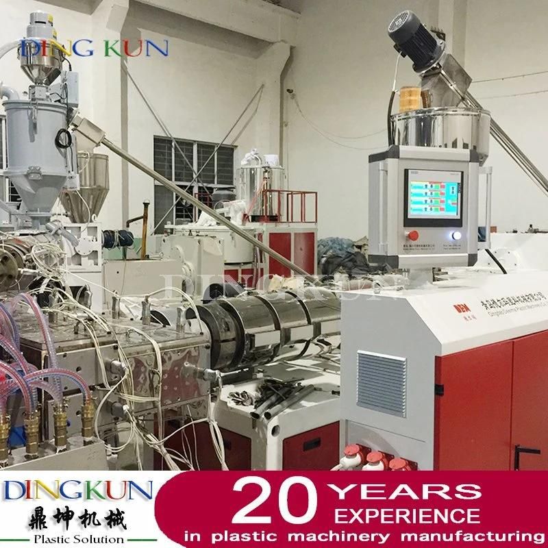 Wood Plastic WPC PVC Door Panel Production Machine Line / WPC Door Board Extrusion Line / Production Line