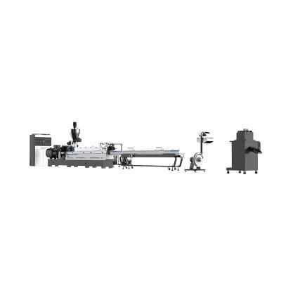 Twin Screw Polymer Extruder and Pelletizer for Pellets Production
