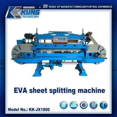 EVA Sheet Spltting machine for EVA Sheet EVA Slipper for EVA Foam