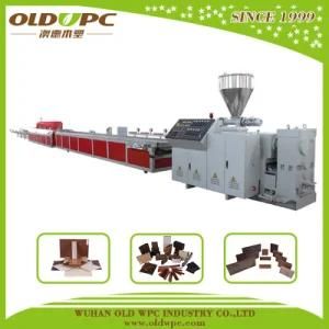 WPC Window/Decking/Ceiling/Baseboard/Concrete/Building Profile Machine