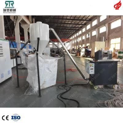 CE Standard Ration Feeder Plastic Recycling PP PE LDPE Film Strand Cutting Granulator