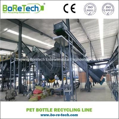 9000kg/H Food Grade PET Bottle Recycling Machinery