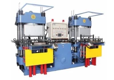 Rubber Vacuum Compression Molding Silicone Transfer Label Making Machine