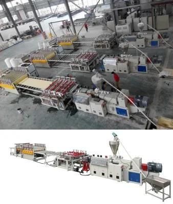PVC WPC Big Crust Foamed Furniture Board Extrusion Machine