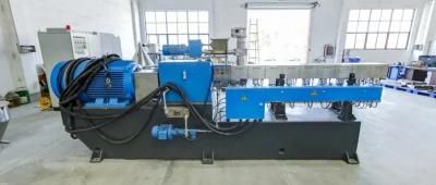 High Quality Split Barrel Plastic Masterbatch Making Granulator Machine