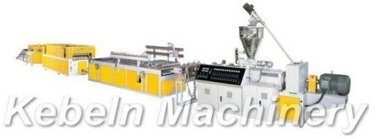 PVC Door & Window Profile Extrusion Plant / Plastic Profile Extrusion Line