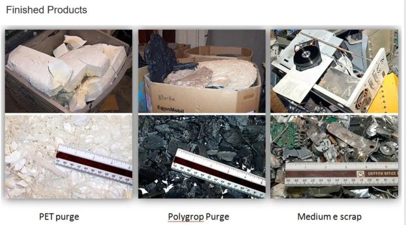 Full Automatic Plastic PP Pipe Shredding Machine