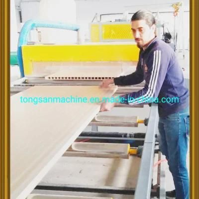 WPC Wood Plastic Composite PVC Door Panel Plastic Extruder Extrusion Making Machine