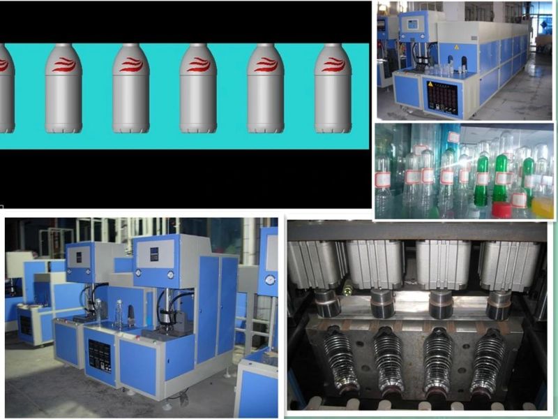 High Quality One Pull Two Pet Blow Moulding Machine