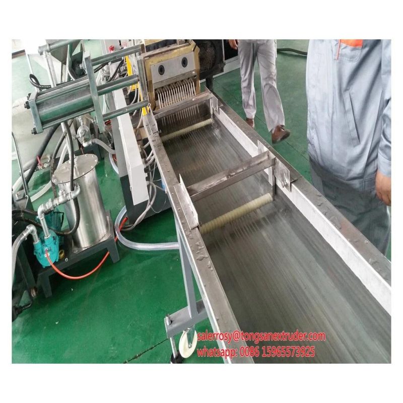 Plastic Cold Cut Recycled Pelletizing Granulator Machine