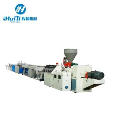 Factory Direct Sale Pipe Extruder PVC Extrusion Line Tube Plastic Machine Perforated with ...