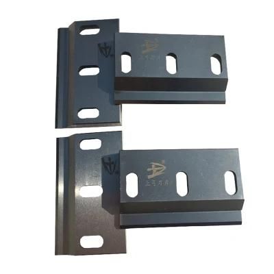 PVC Inverter Shear Blade Plastic Granulator Blades for Crushing Shredding