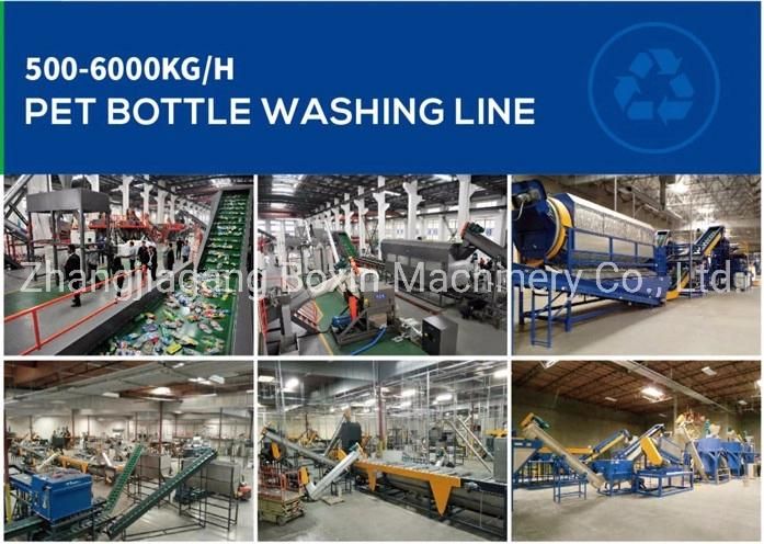 Hot Sale Pet Recycling Machine for Pet Bottles with Hot Wash/Recycling Machine